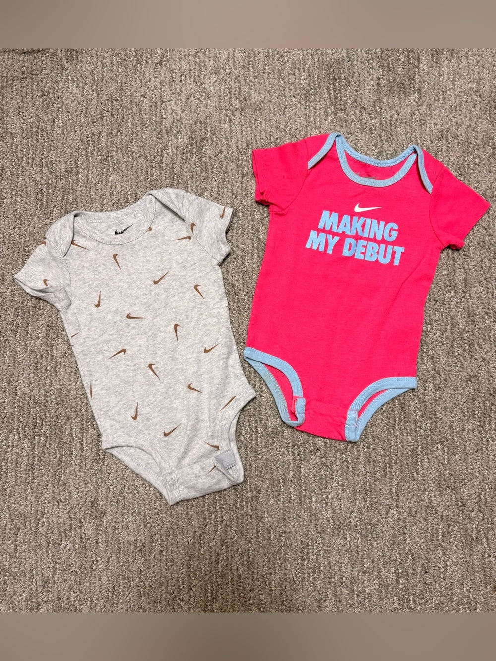 Nike onesies